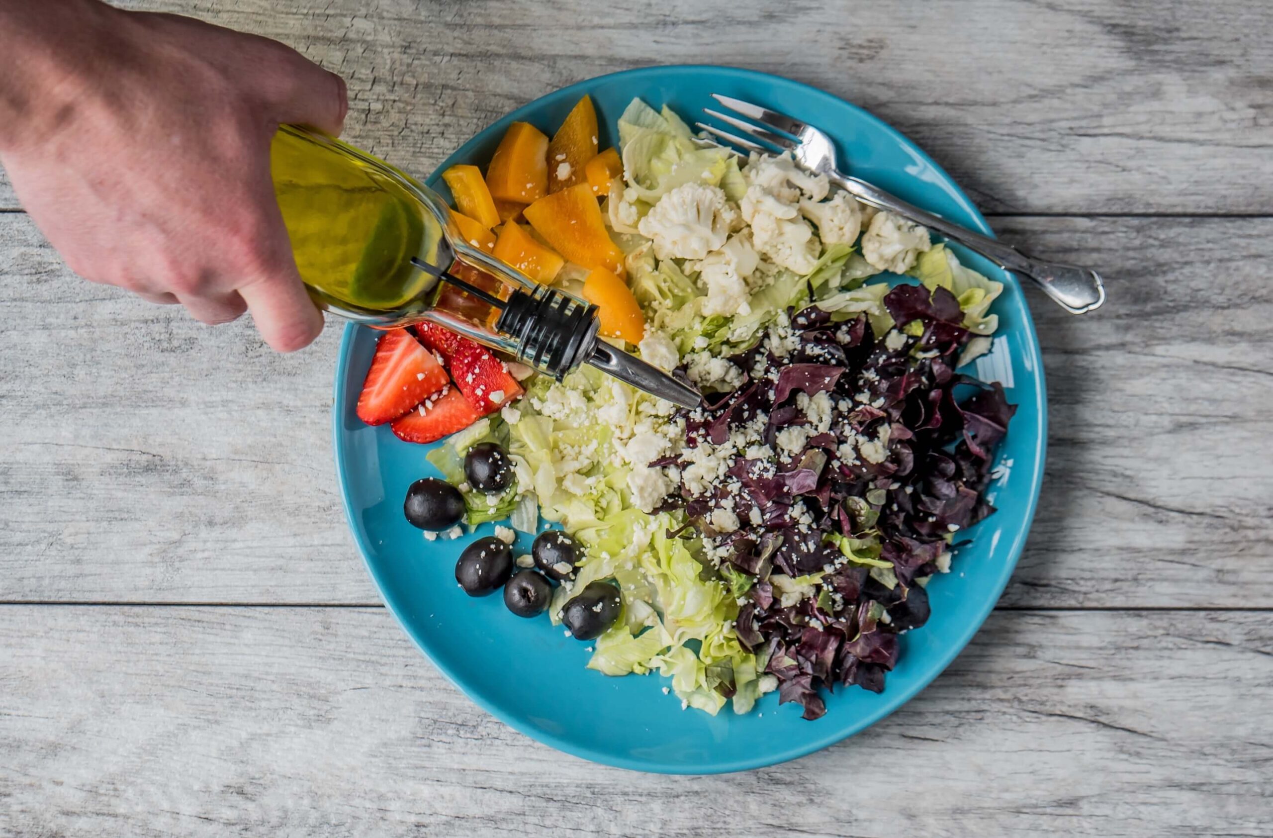 Plated Salad Morbi vitae purus dictum, ultrices tellus in, gravida lectus.
